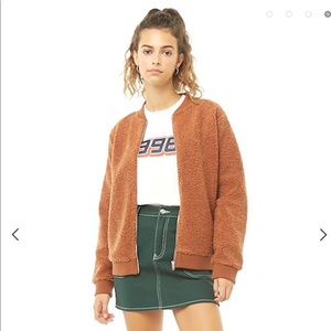 Forever 21 Teddy Jacket NWOT
